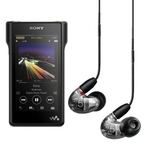 SONY HRA 워크맨 NW-WM1A 128GB + SHURE AONIC 5